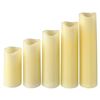 Image 1 : 5-Pack Flameless LED Candles with Varying Heights