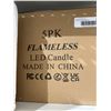 Image 4 : 5-Pack Flameless LED Candles with Varying Heights