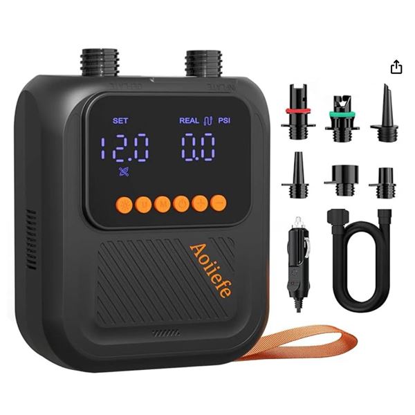 SUP Electric Air Pump 20PSI High Pressure