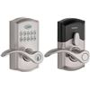 Image 1 : Weiser Smartcode 10 Satin Nickel Keyless Entry Door Lock/Deadbolt Lock, Keypad Door Lock with Auto L