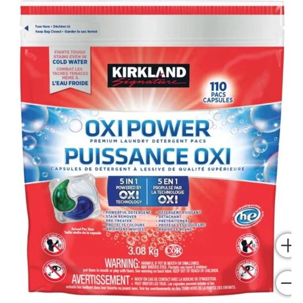 3.08 kg Premium Laundry Detergent with 5-in-1 Oxi Technology