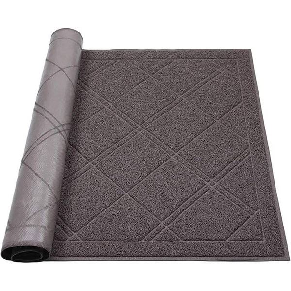 SlipToGrip Heavy Duty Door Mat Set of 2, 35 x 23 Inches