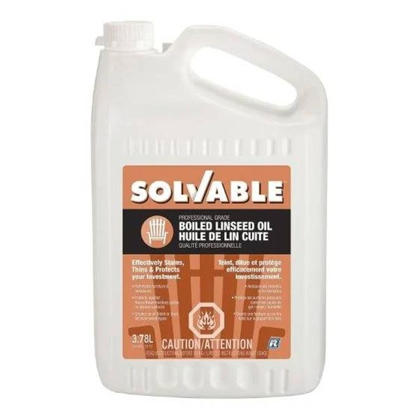 Solvable Boiled Linseed Oil ( 2 x 3.78 L)
