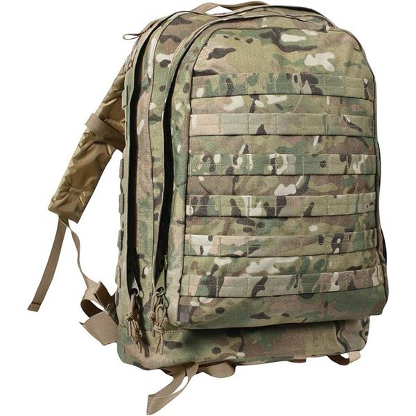 Rothco Molle II 3 Day Assault Pack in Multicam