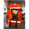 Image 2 : Rothco EMS Trauma Backpack in Orange with Reflective Strips
