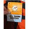 Image 3 : Rothco EMS Trauma Backpack in Orange with Reflective Strips