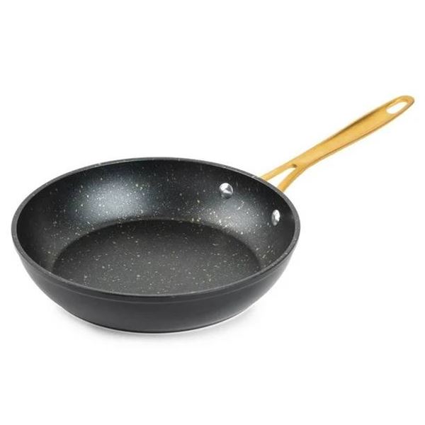 GreenPan 3-Piece Cookware Set with Gold Handles