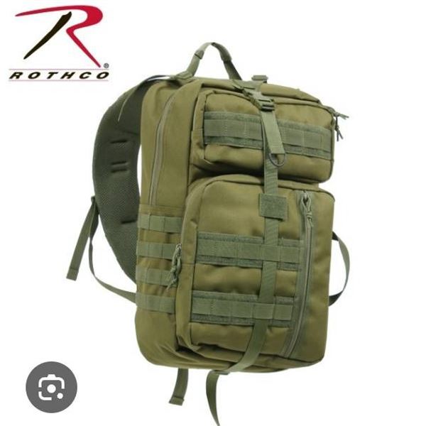Rothco Tactisling Transport Pack, Green Tactical Backpack