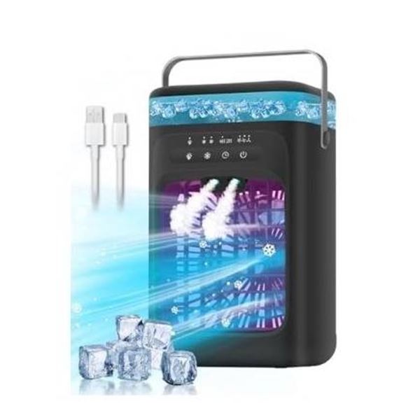 Portable Air Conditioner With 3 Speeds, Oscillating Function, and Timer
