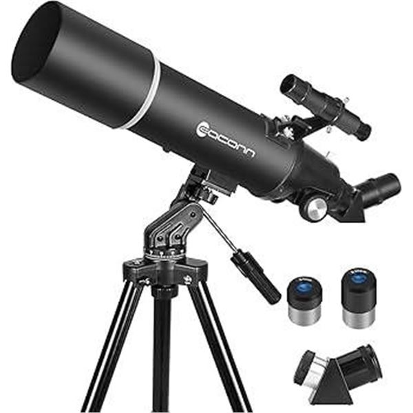 Eaconn Telescope With Tripod and Phone Adapter