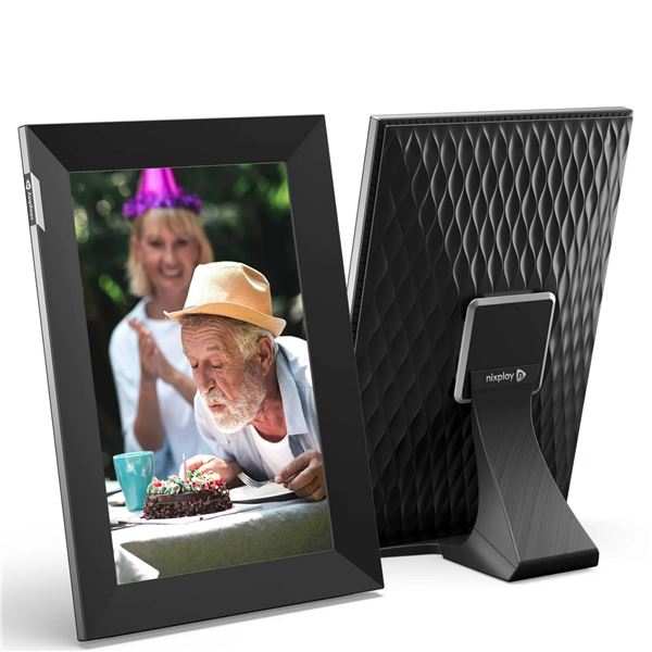 Nixplay 10.1-Inch Touch Screen Smart Photo Frame With Wi-Fi