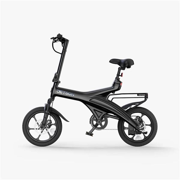 Jetson Electric Folding Bike with Pedal Assist and Rear Rack
