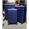 Image 1 : Pack & Fly 3-Piece Luggage Set – Navy Blue Edition