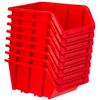 Image 1 : Steelcore 6-Piece Medium Stackable Organizer Bin Set