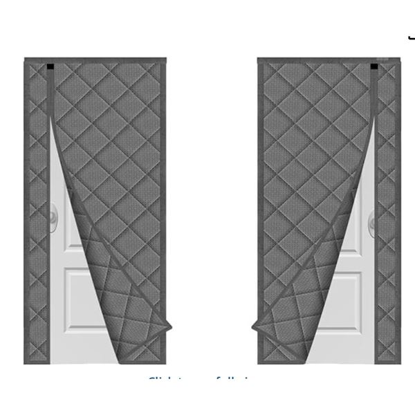 Wohomzy Thermal Curtain W Magnetic Center Open 30″x80″