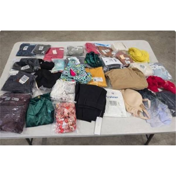CLOTHING MYSTERY BOX-  Lot of Assorted New Clothing Items From Various Brands and Sizes – A