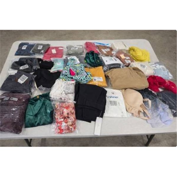 CLOTHING MYSTERY BOX-  Lot of Assorted New Clothing Items From Various Brands and Sizes – A