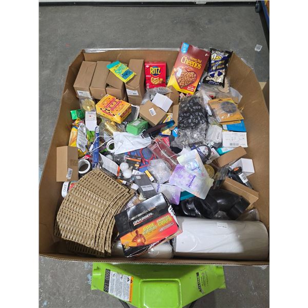 pallet Box Lot of Assorted  Household and Consumer Goods