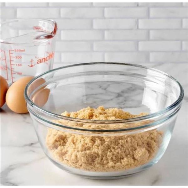 Anchor Hocking 1.5 QT Glass Mixing Bowls, Set of 2