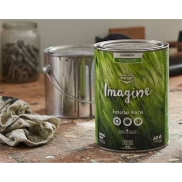 2 x 843mL Co-Op Imagine Exterior Semi-Gloss Neutral C6390 Paint