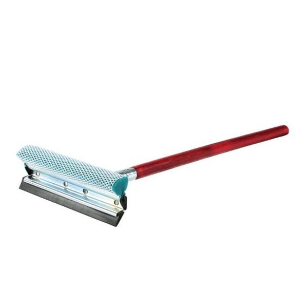 Mallory Squeegee Cleaning Tools with Red Handles, Set of Two