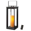 Image 1 : GTX Indoor/Outdoor Pillar Candle Lantern with Remote Control