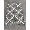 Image 2 : Lot of 2 Mineral Spring Microfiber Rugs, Diamond Pattern, 75 x 135 cm
