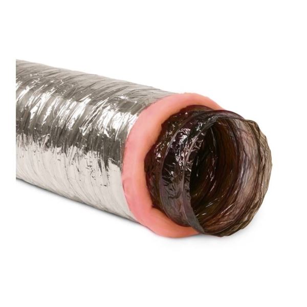 Imperial Insulated Air Duct, 4 in. x 10 ft., UL 181 Certified