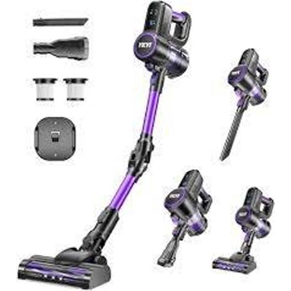YKYi P8 Cordless Vacuum Cleaner for Hard Floors and Carpets