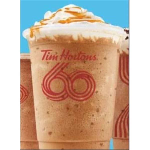 Tim Hortons 60th Anniversary Medium Cold Beverage Cups, Case of 1000