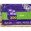 Image 3 : Always Long Liners, Anti-Bunch, 200 Count