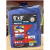 Image 2 : Erickson 6′ x 8′ Economy Grade Poly Tarp, 2-Pack