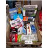 Image 1 : Box lot of Assorted Electronics, Locks, and Accessories