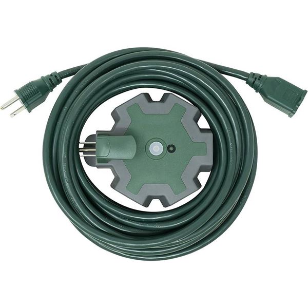 Woods Yard Master Indoor/Outdoor Power Set, 25 ft, 13A, 125V