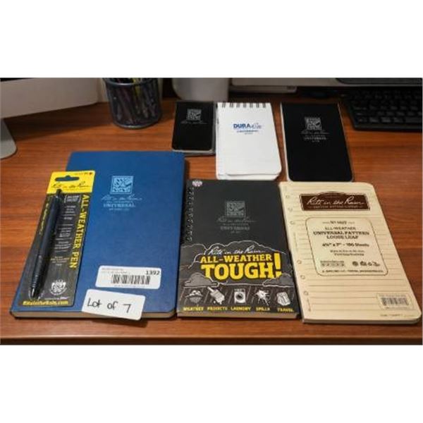 Rite in the Rain All-Weather Writing Supplies Assorted Lot of 7