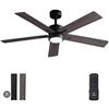 Image 1 : VAGIZM 52-Inch LED DC Motor Ceiling Fan Model CFL-012W5/CFL-012B5