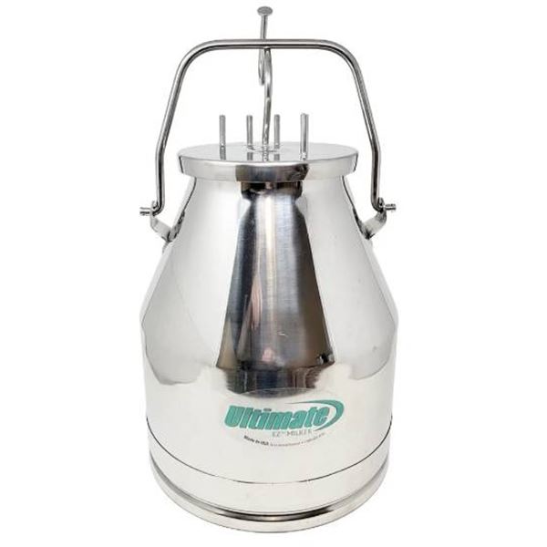 Ultimate EZ MILKER UBKT005SA 5-Gallon Stainless Steel Bucket Attachment