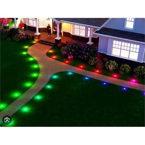 Smart RGB LED Landscape Light With Remote and App Control