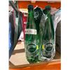Image 2 : Six 1L Perrier Carbonated Natural Spring Water Bottles
