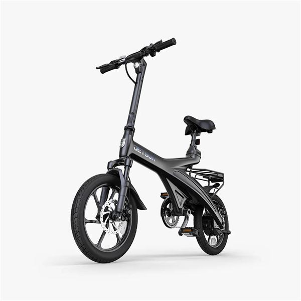 Jetson Folding Electric Bike – Black – UL-Certified