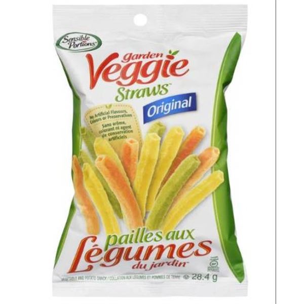 Garden Veggie Straws Individual Bags, 18 x 28.4g
