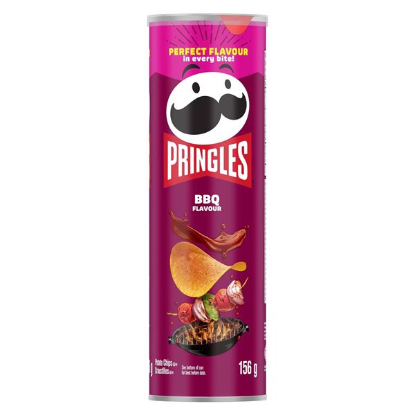 Pringles BBQ Flavor, 14 x 156g