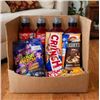 Image 1 : Assorted Snack Items and Drinks