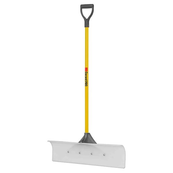 Garant Pro UHMW Snow Pusher with Yellow Handle