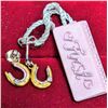 Image 5 : $60, SILVER(1.4g), GENUINE DIAMOND (0.02ct) "FIRST" LABEL EARRING, retail value $60