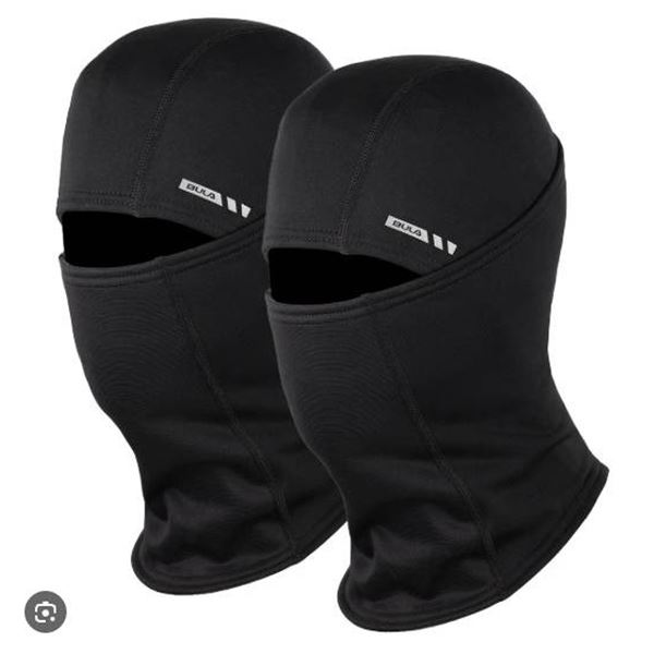 BULA Balaclava Cagoule with Polartec Technology, Size S/M, 2-Pack
