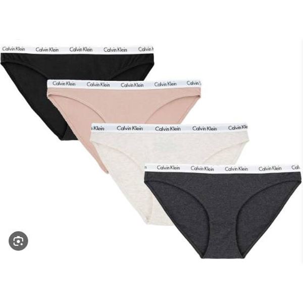 Calvin Klein Women’s 4-Pack Bikini Cotton Modal, Size S/P