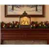 Image 1 : LED Lantern with Decorative Santa and Reindeer Display