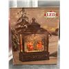 Image 2 : LED Lantern with Decorative Santa and Reindeer Display