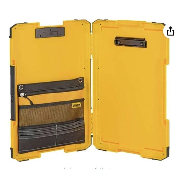 DEWALT TSTAK Stackable Clipboard with Integrated LED Light (DWST17818)